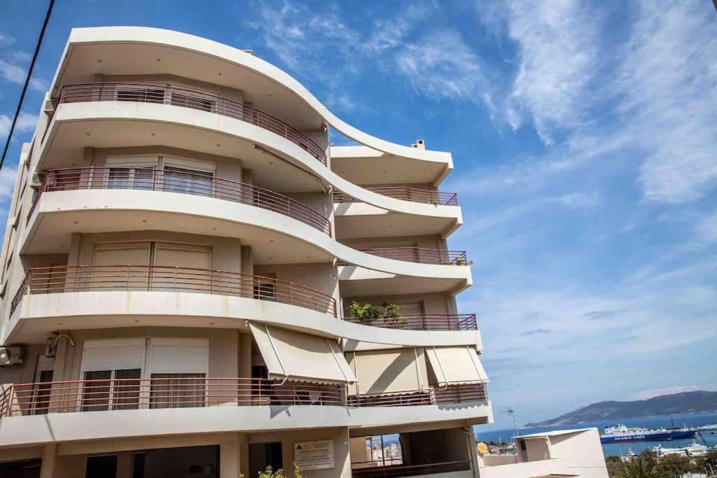 Lavrio Seaview 2Bdr Apt 4 Min Dive From The Sea Zewnętrze zdjęcie